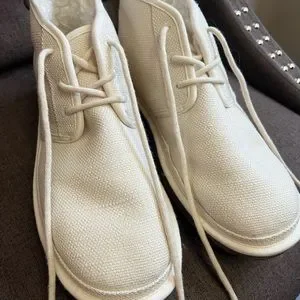 UGG | Shoes | Ugg Neumel Natural Canvas White 0 Premium Wool 